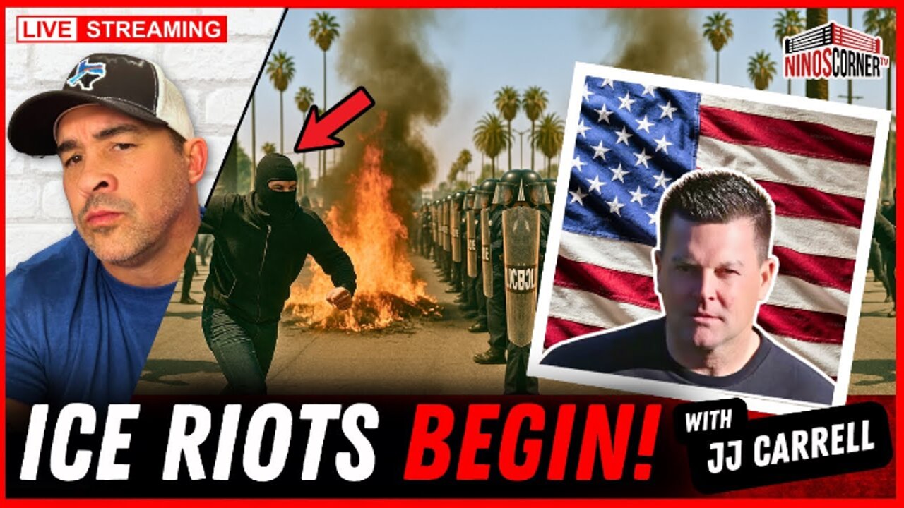 BATTLEFIELD L.A.! Migrants Clash with Federal Agents Amid Street Riots