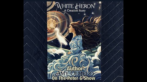 Author Amy Olmedo (White Heron) On The Peter G Show. June 25, 2025. Show #295