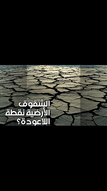 الشقوق الأرضية: رموز تحذير؟ نقطة اللاعودة قادمة؟ #shorts