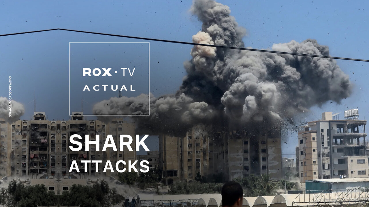 ROX• TV | Israeli forces destroy at least 18 high-rise buildings forcing Palestinians to flee