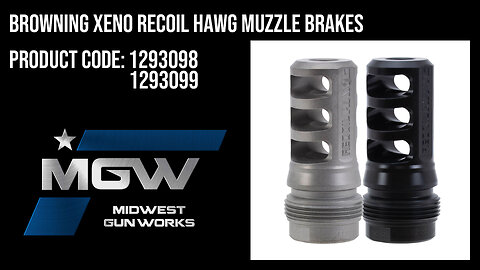 Browning XENO Recoil Hawg Muzzle Brakes 1/2" x 28