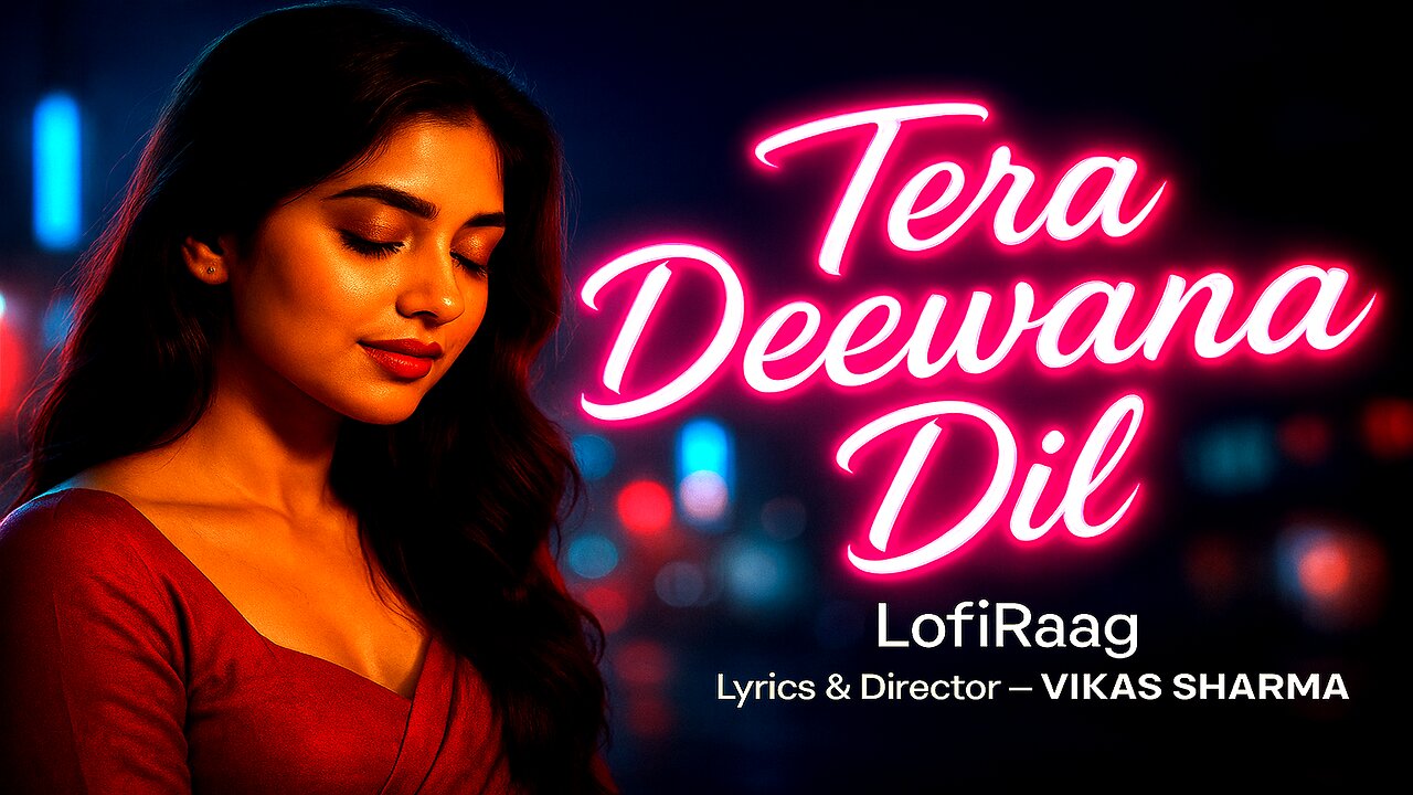 Tera Deewana Dil – Romantic Female Anthem 2025 | Trending 2025 | LofiRaag