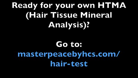 Susie Beiler MasterPeace + Hair Testing & More Results (HTMA = Hair Tissue Mineral Analysis)