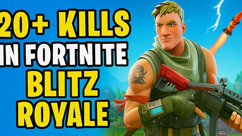 I Got 20 Kills In Fortnite Blitz Royale (Switch 2)