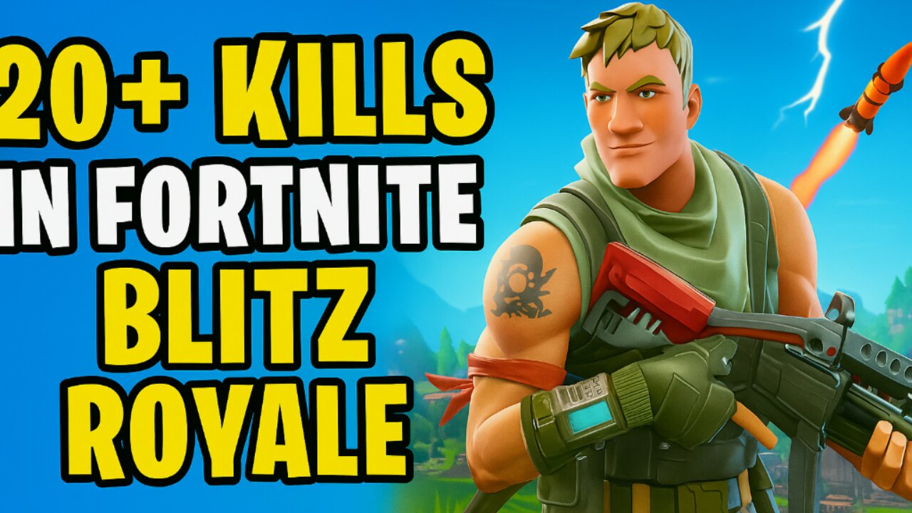 I Got 20 Kills In Fortnite Blitz Royale (Switch 2)