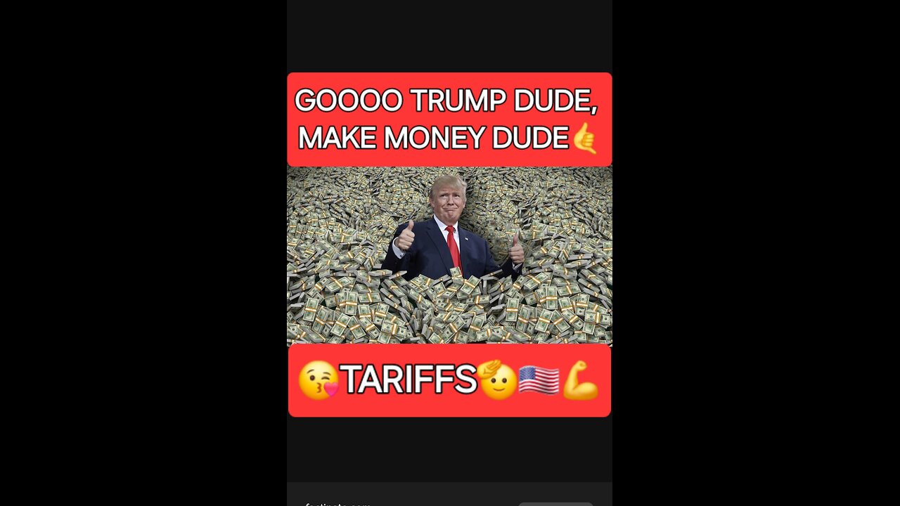 TRUMP'S TARIFFS WILL MAKE US A LOT OF DOH!🫡🇺🇲💪