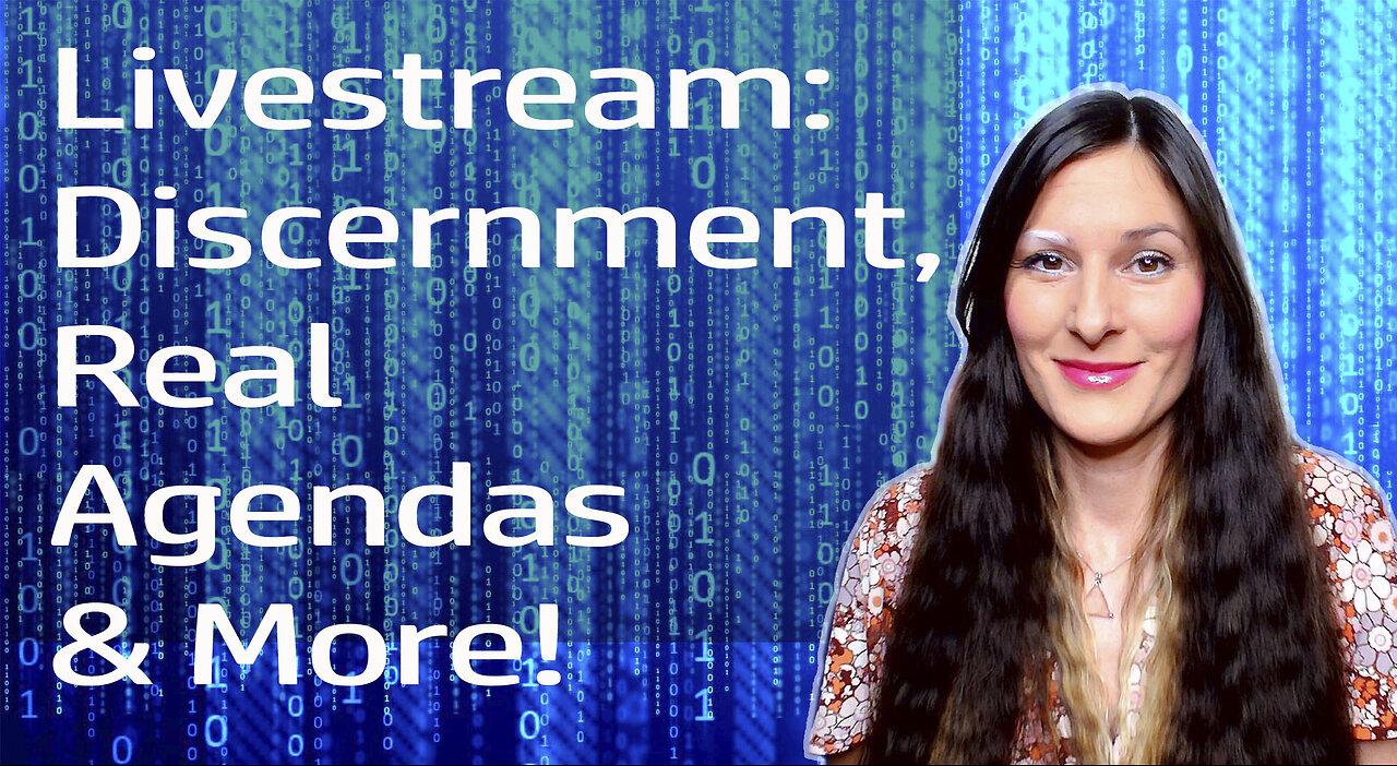 Livestream with a real person! Pay attention to the distractions and psyops!