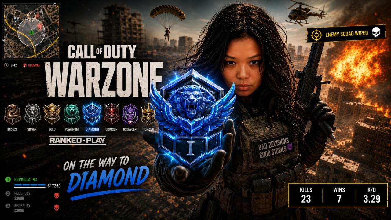 On the way to Diamond on Ranked ~ Warzone