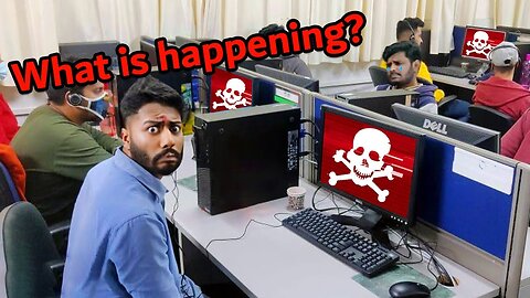 Scam Call Center Gets DESTROYED With MALWARE!