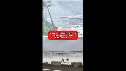 Typhoon Uwan Hits Aurora Hard