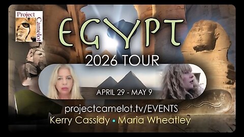 PROJECT CAMELOT TOUR IN EGYPT