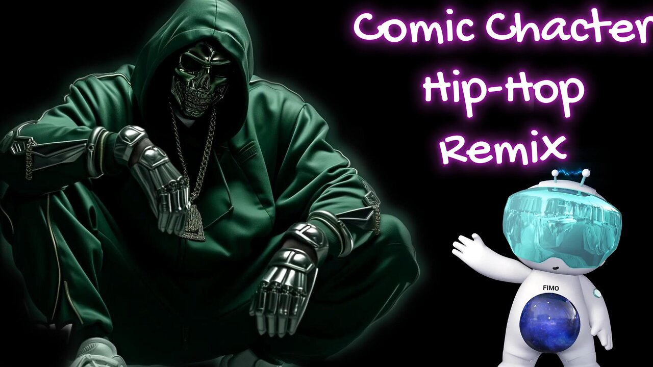 Remixing Comic Characters into Hip Hop Artist