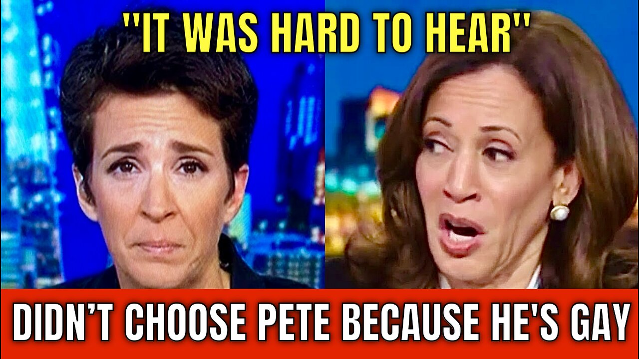 Rachel Maddow has AWKWARD interview with BACKPEDALING Kamala Harris over Book Quote