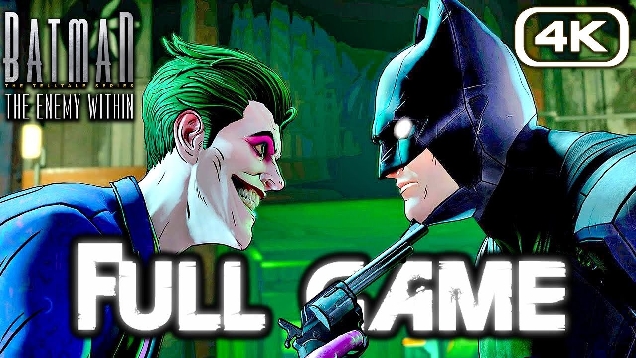 BATMAN THE ENEMY WITHIN complete on stream with PS5 PRO