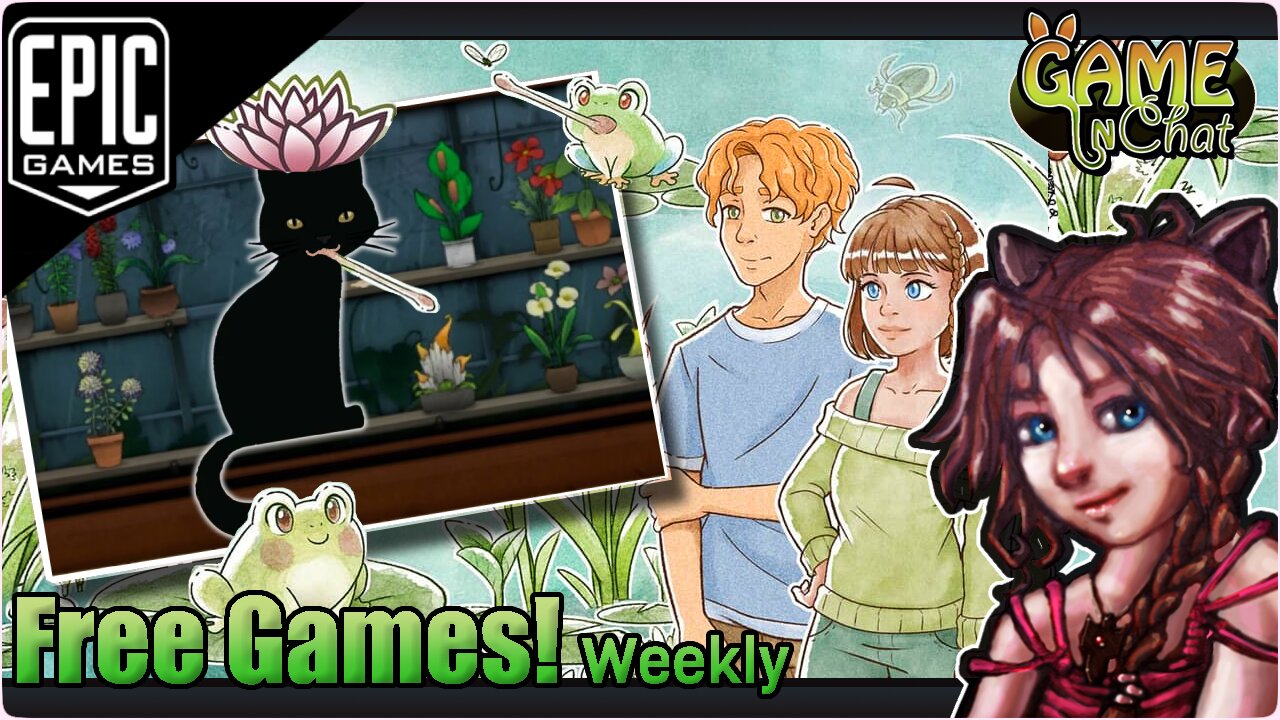 ⭐Free Game "Strange Horticulture" & "Kamaeru, a Frog refuge"😊🐸🌸🌻🌹🪻 Now free!