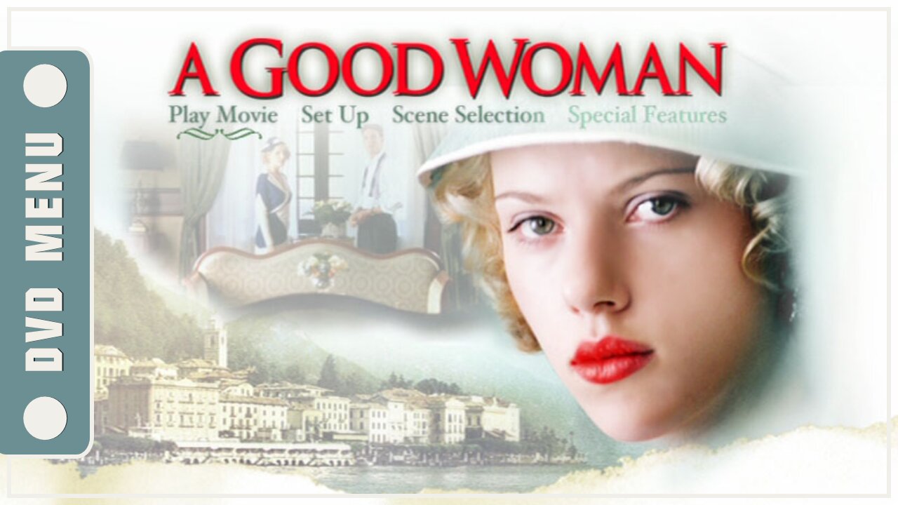 A Good Woman - DVD Menu
