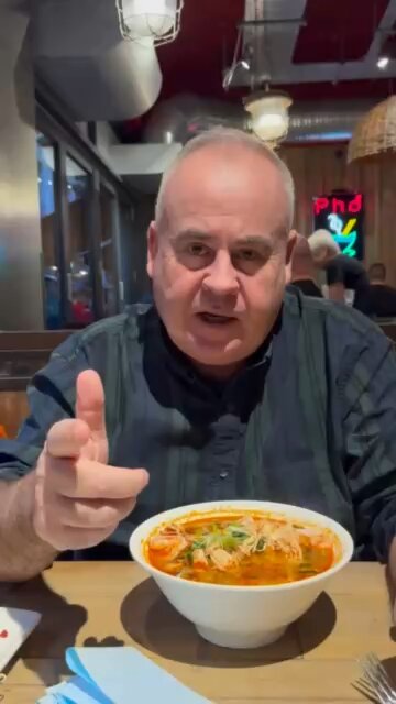 Look at this soup down in cardiff in wales it’s amazing