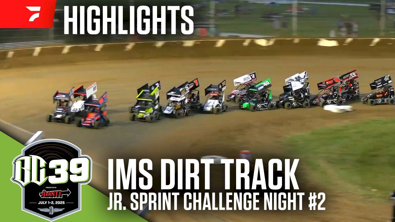 Highlights: 2025 Jr. Sprint Challenge Wednesday At Indianapolis Motor Speedway Dirt Track (7/2/2025)