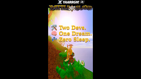 ☠️YAARRGH! 🛠️ Two Devs.One Dream.Zero Sleep 💤 #games #gamer #gaming #IndieGame #voxels #GamingShorts 