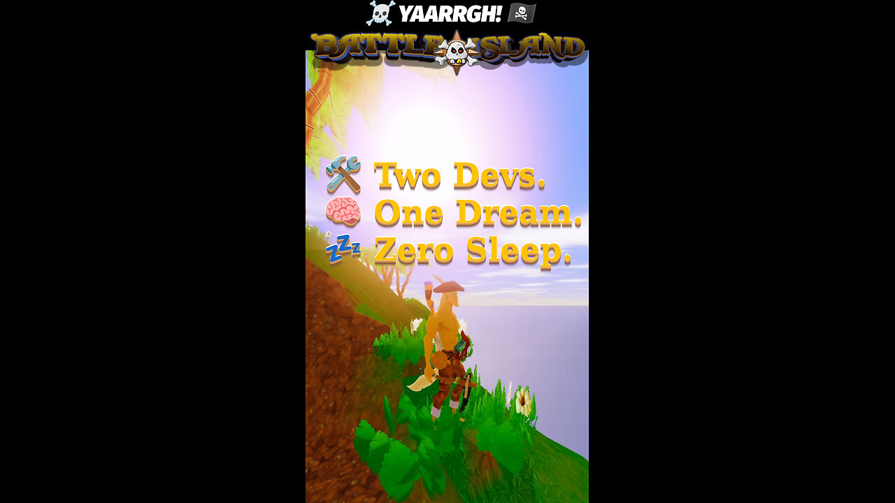 ☠️YAARRGH! 🛠️ Two Devs.One Dream.Zero Sleep 💤 #games #gamer #gaming #IndieGame #voxels #GamingShorts