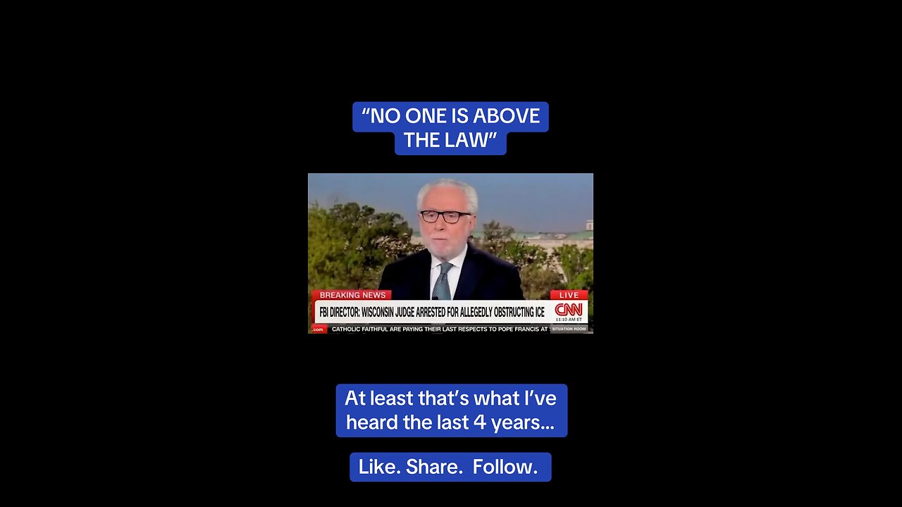 CNN Reports On Judge Hannah Dugan Being Arrested