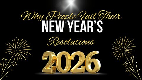 Why People Fail Their New Year's Resolutions - Pastor Dillon Awes | Anchor Baptist Church