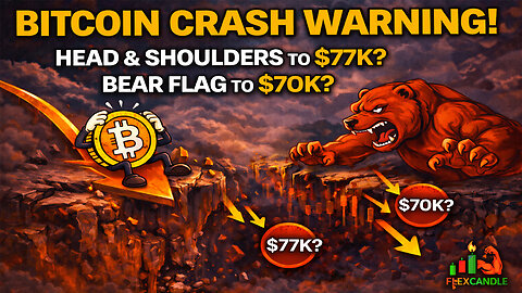 Bitcoin Crashes Again From $89K — Will the Bear Flag Take Us to $70K? ⚠️ EP. 238