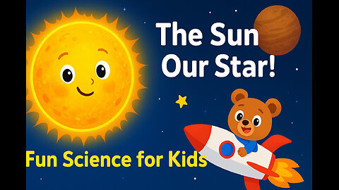 The Sun – Our Star | Solar System for Kids | Curious Cub | Fun Science Learning Video 🌞✨