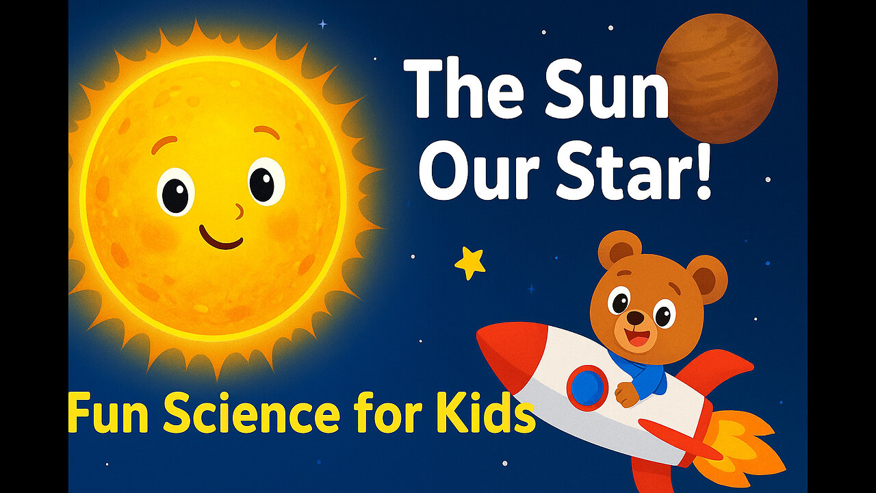 The Sun – Our Star | Solar System for Kids | Curious Cub | Fun Science Learning Video 🌞✨