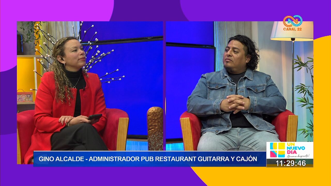 Gino Alcalde Guitarra y Cajon
