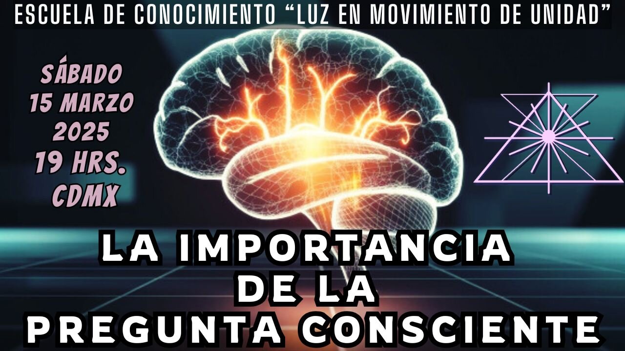 SABADO DE CATEDRAS: La importancia de la pregunta consciente