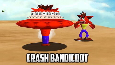 ⭐ Super Mario 64 PC Port - Crash Bandicoot (Bowser Moveset Compatible!) v1.01 [n_YjEx5q1u4]