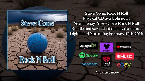 Steve Cone Rock N Roll new music release #music #original