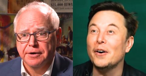 Tim Walz Clarifies Tesla Stock ‘Joke,’ Says he was ‘Being a Smarta...