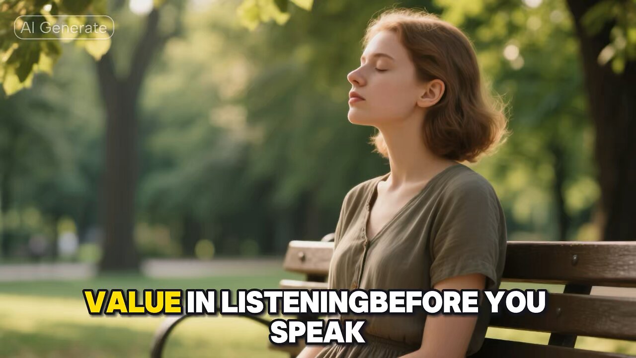Value in listening