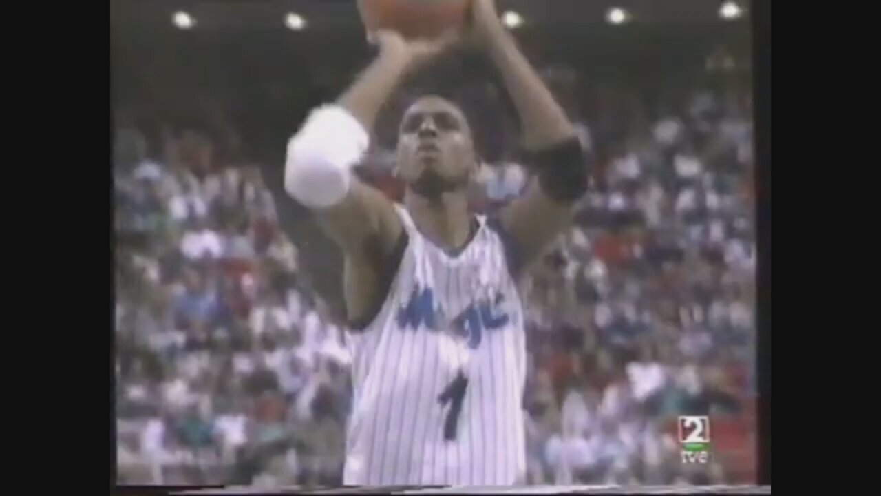 Penny Hardaway 8 Points 5 Ast Vs. Bulls, 1994-95.