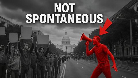 We Are All DC Protests Are Anything But Spontaneous