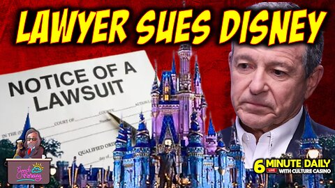 Lawyer Sues DISNEY For Discrimination! - 6 Minute Daily - September 2nd