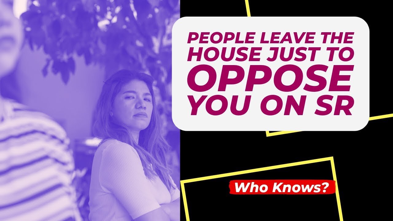 People leave the house just to oppose you on this journey | Semen Retention