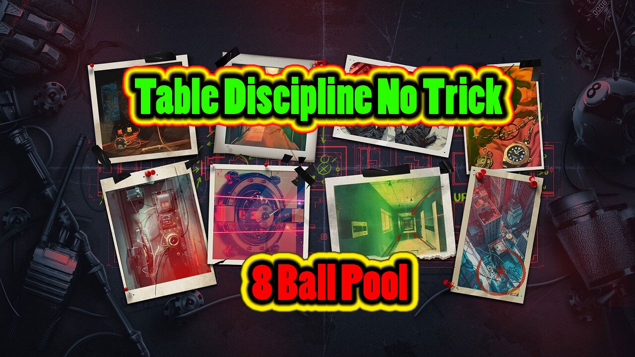 ✨ Table Discipline – No-Trick Gameplay 8 Ball Pool