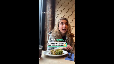 mNo one even asked her if she was vegan!