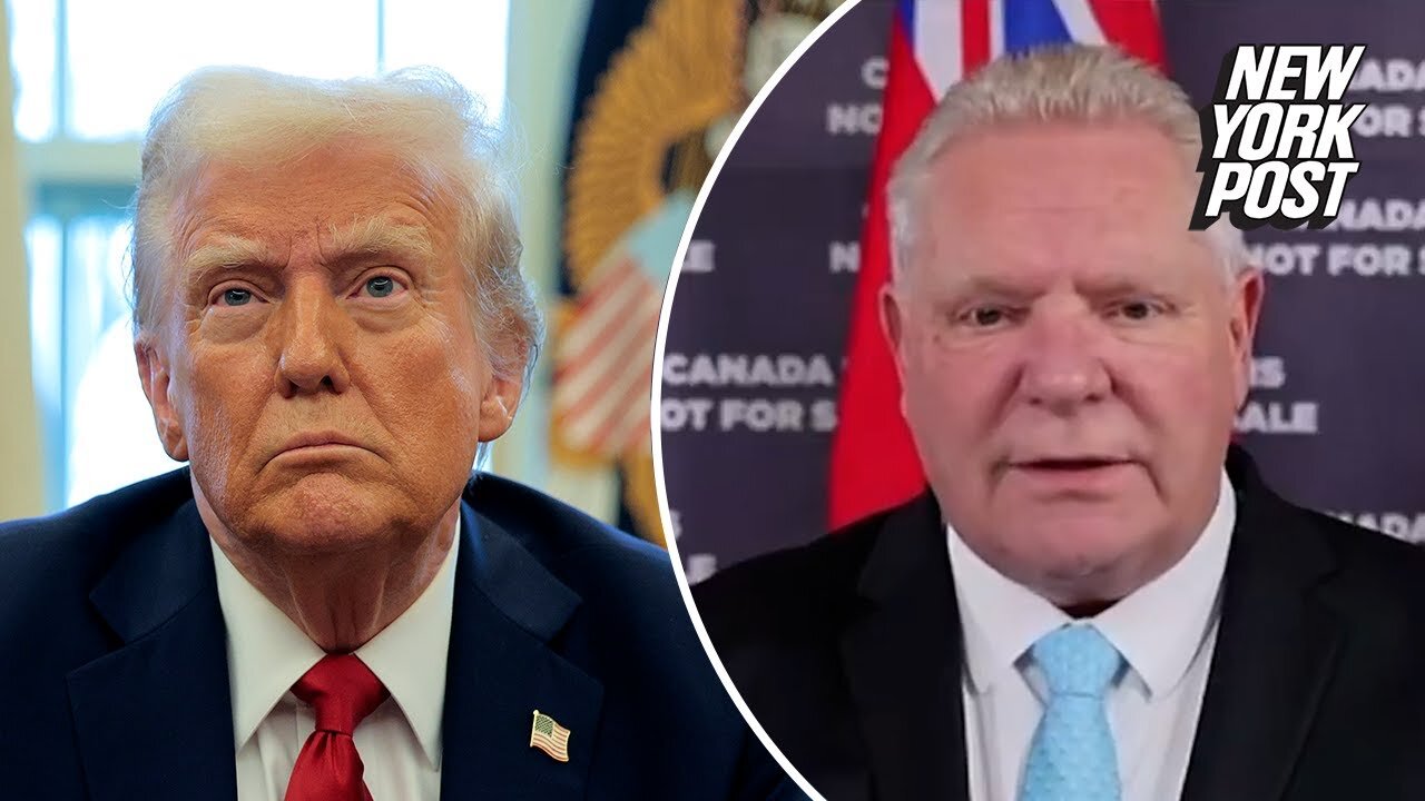 Doug Ford proposes Canada dropping its tariffs if Trump does the same