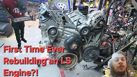 First Time Tearing Down an LS Engine | Two Green Berets Take on a 5.3 Teardown