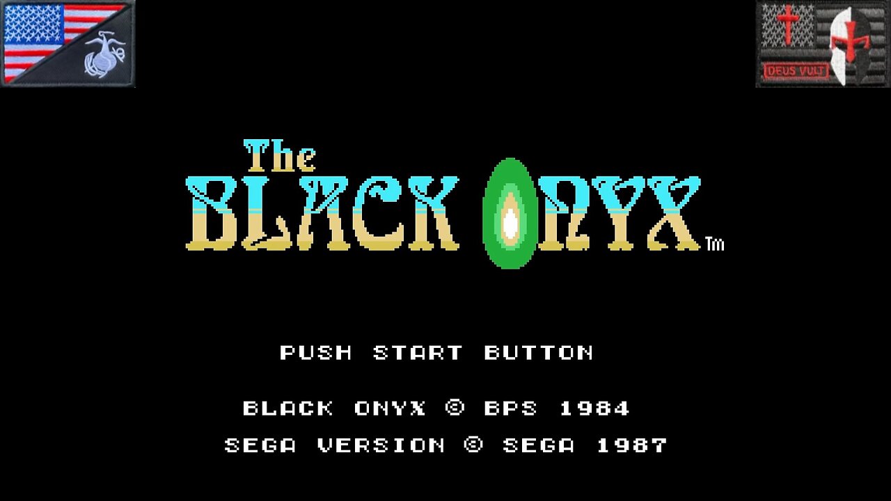 ザ・ブラック・オニキス (SG-1000 - Attract Mode) [JP Only]