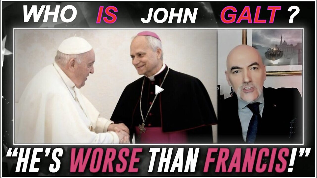 ALEX JONES W/ EXCLUSIVE: Vatican Insider Leo Zagami Reveals How The New Pope. WHO IS John Galt?