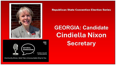 GEORGIA GOP Candidate Cindiella Nixon, Secretary