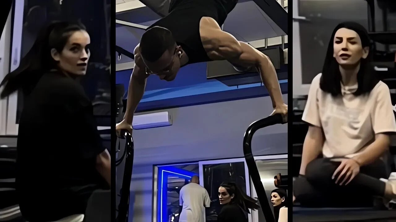 🔥Scaring People in The Gym With Calisthenics #122
