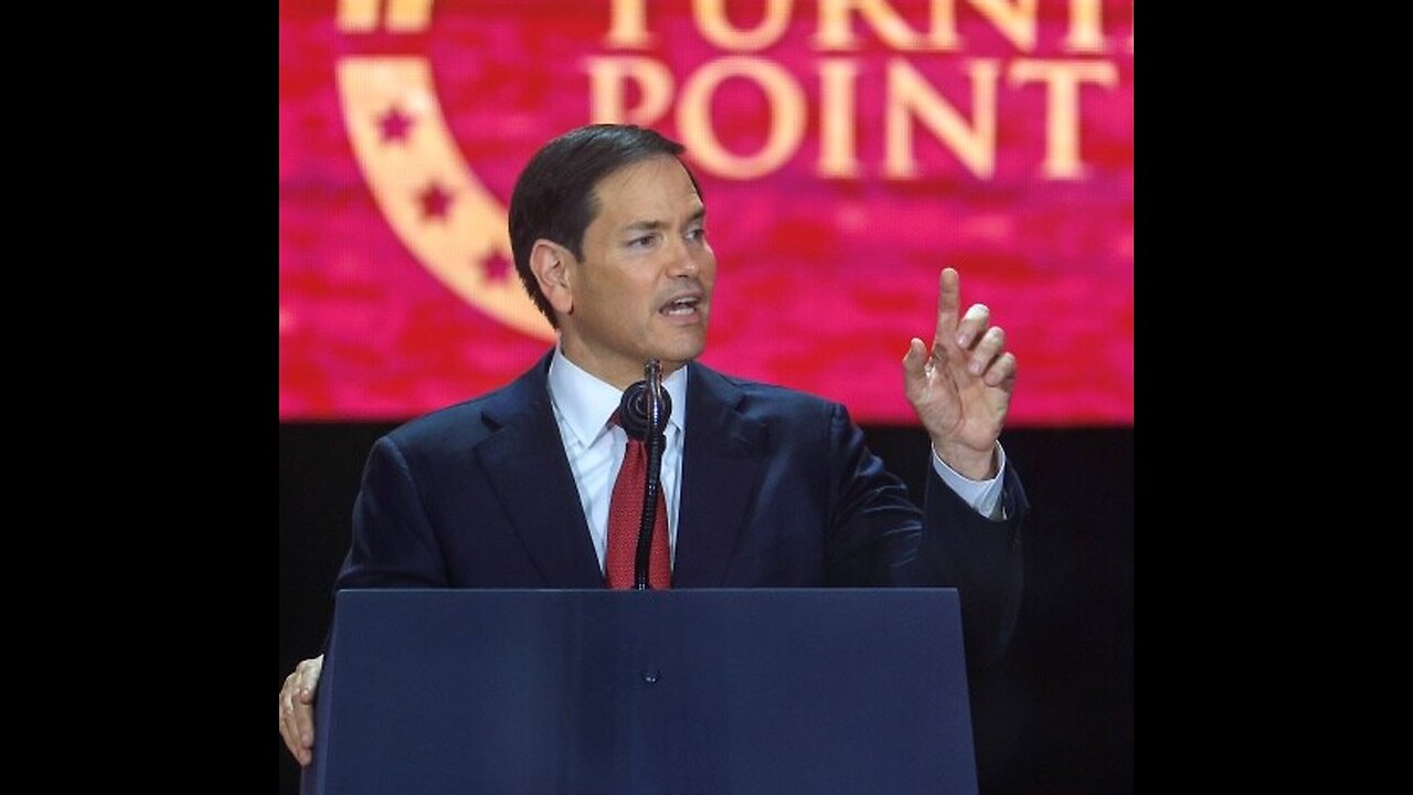 Marco Rubio. Charlie Kirk Inspired Movement to Defend America's Ideals