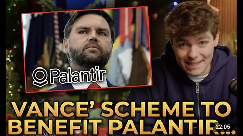Nick Fuentes EXPOSES JD Vance's Scheme to Fulfill Palantir's SINISTER Plans