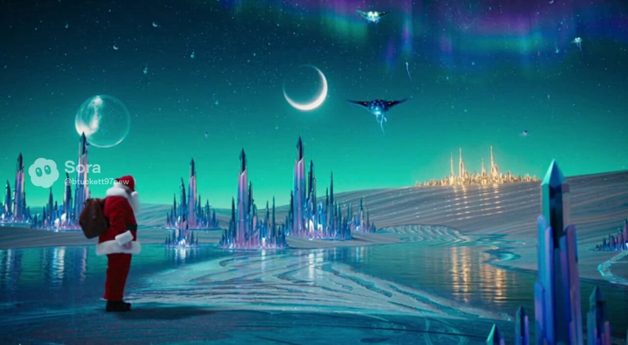 Santa Enters Another World [SORA]